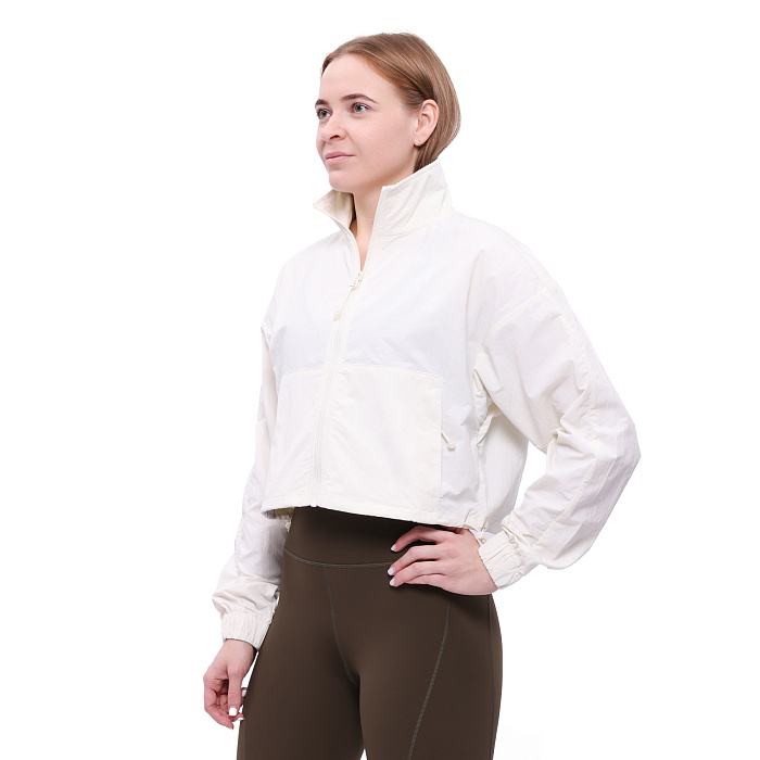 AJDV374-1 Куртка Yoga Молочный